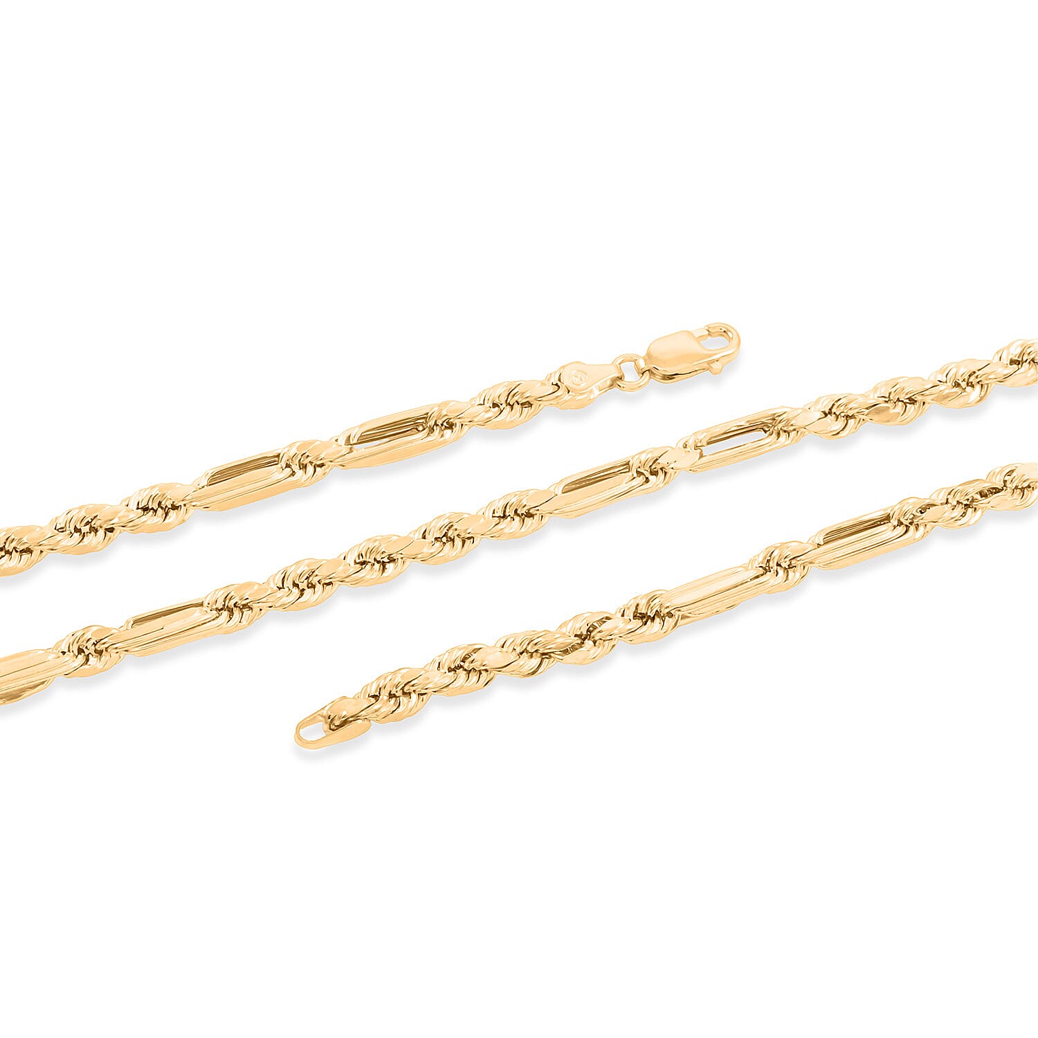 4mm Milano Chain Necklace in 10K Yellow Gold 7.20 Grams 20 Inches