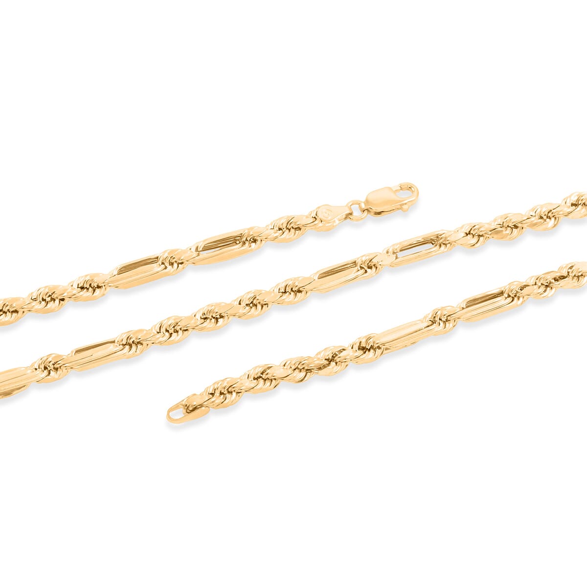 4mm Milano Chain Necklace in 10K Yellow Gold 7.20 Grams 20 Inches image number 3