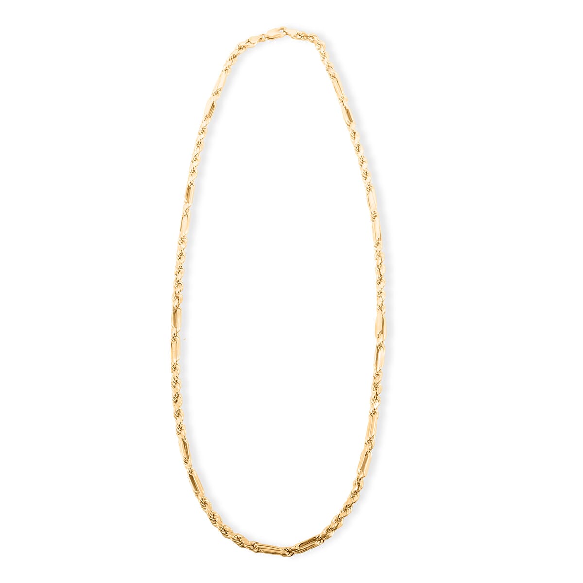 4mm Milano Chain Necklace in 10K Yellow Gold 7.20 Grams 20 Inches image number 4