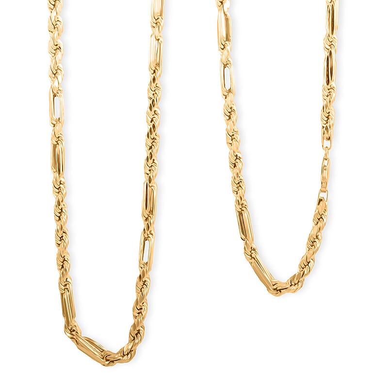 4mm Milano Chain Necklace in 10K Yellow Gold 7.80 Grams 22 Inches