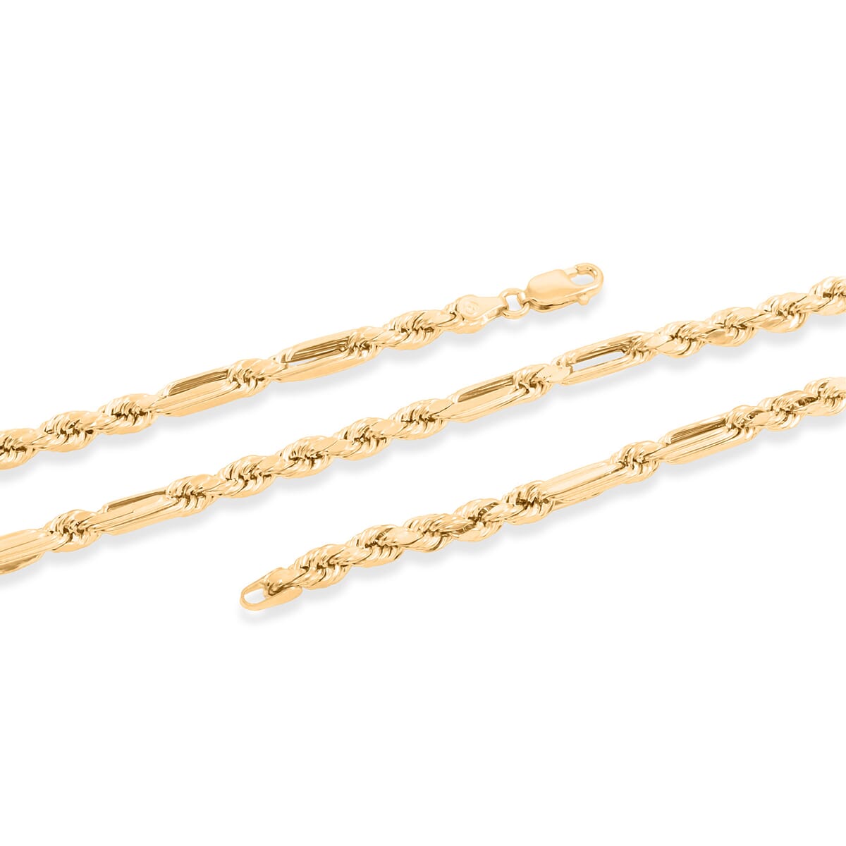 4mm Milano Chain Necklace in 10K Yellow Gold 7.70 Grams 22 Inches image number 3