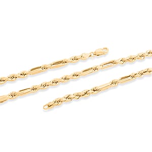 4mm Milano Chain Necklace in 10K Yellow Gold 7.70 Grams 22 Inches