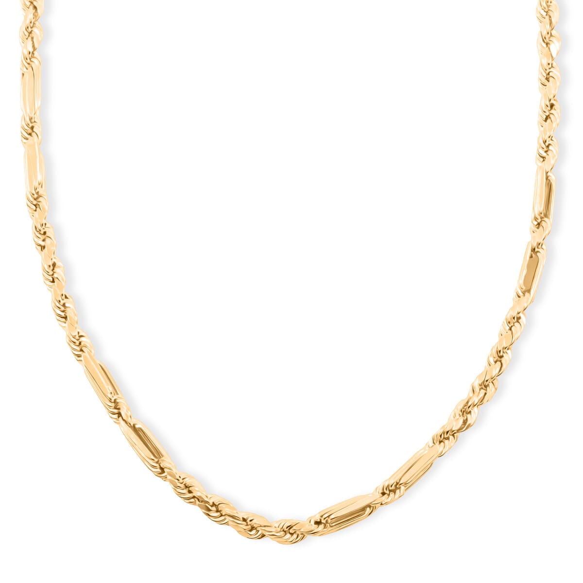 4mm Milano Chain Necklace in 10K Yellow Gold 8 Grams 24 Inches image number 1
