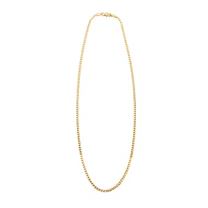 14K Yellow Gold 2.5mm Cuban Necklace 20 inches 3 Grams
