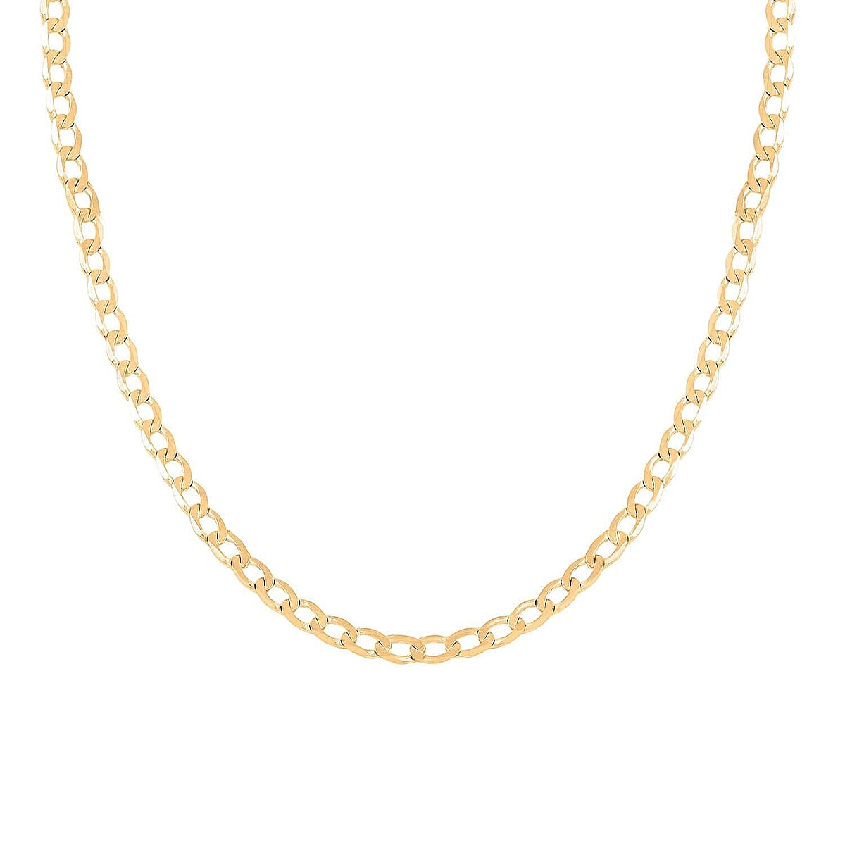 14K Yellow Gold 2.5mm Cuban Necklace 20 inches 3 Grams image number 5
