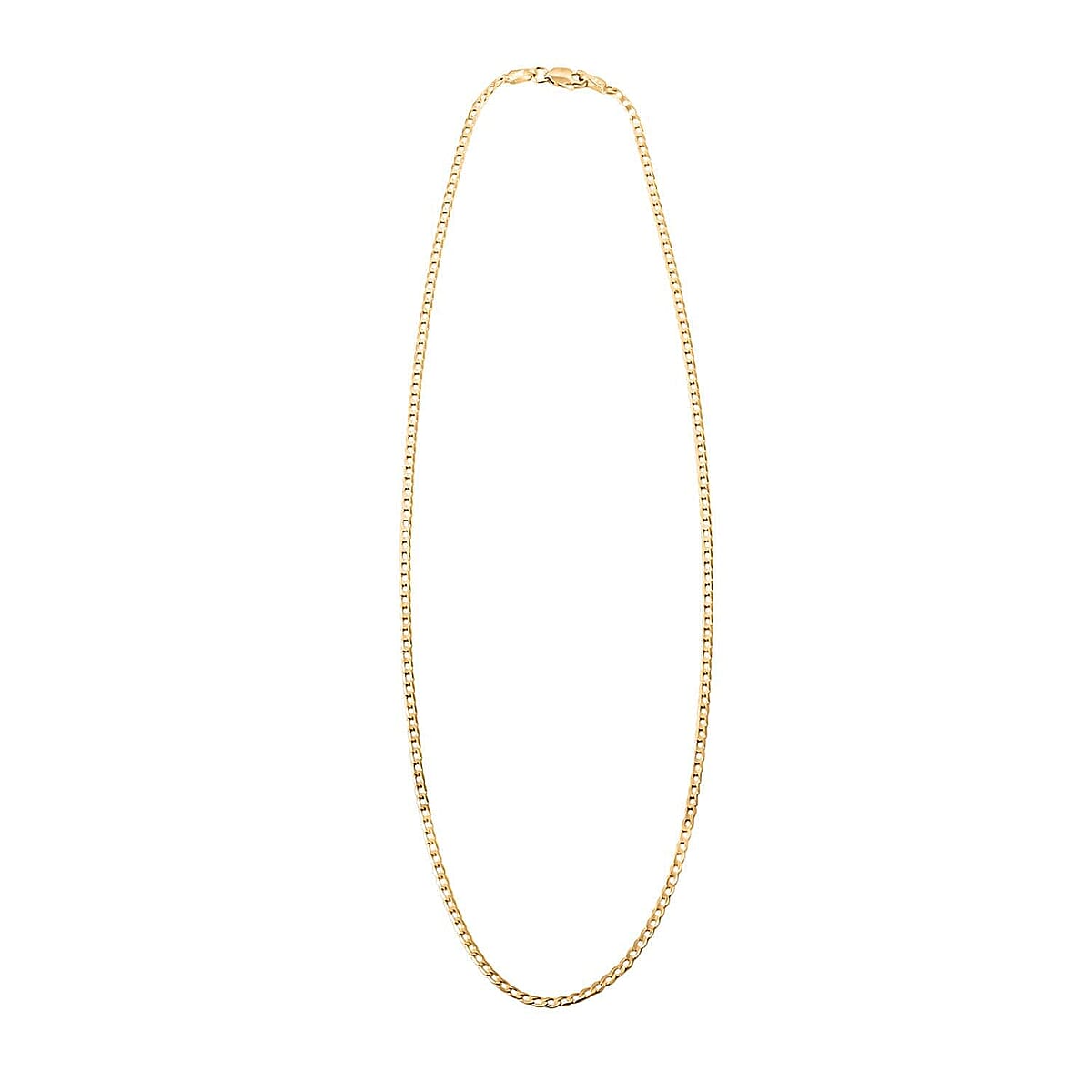 14K Yellow Gold 2.5mm Cuban Necklace 20 inches 3 Grams image number 6