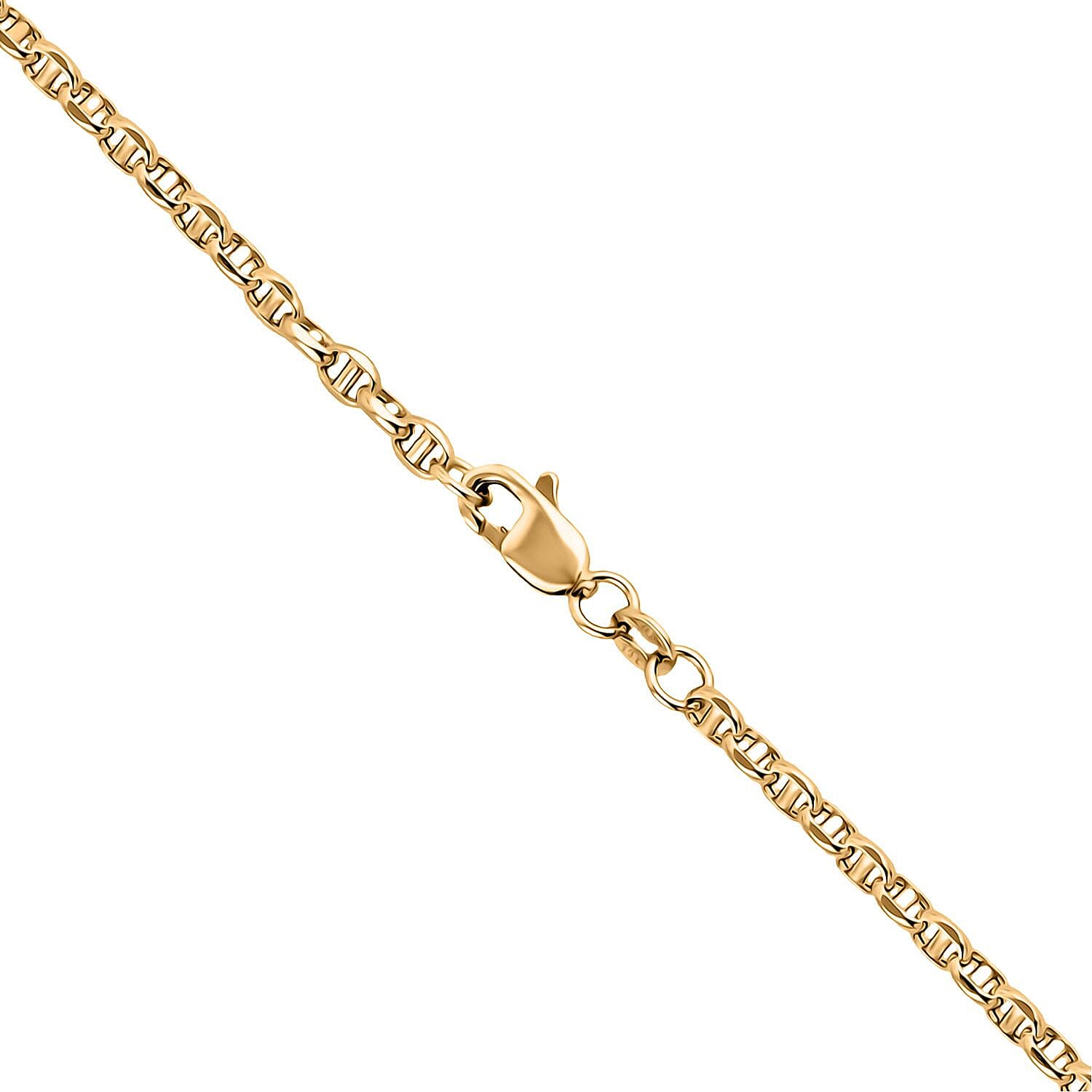 14K Yellow Gold 3mm Filk Chain Necklace 24 Inches 5.93 Grams