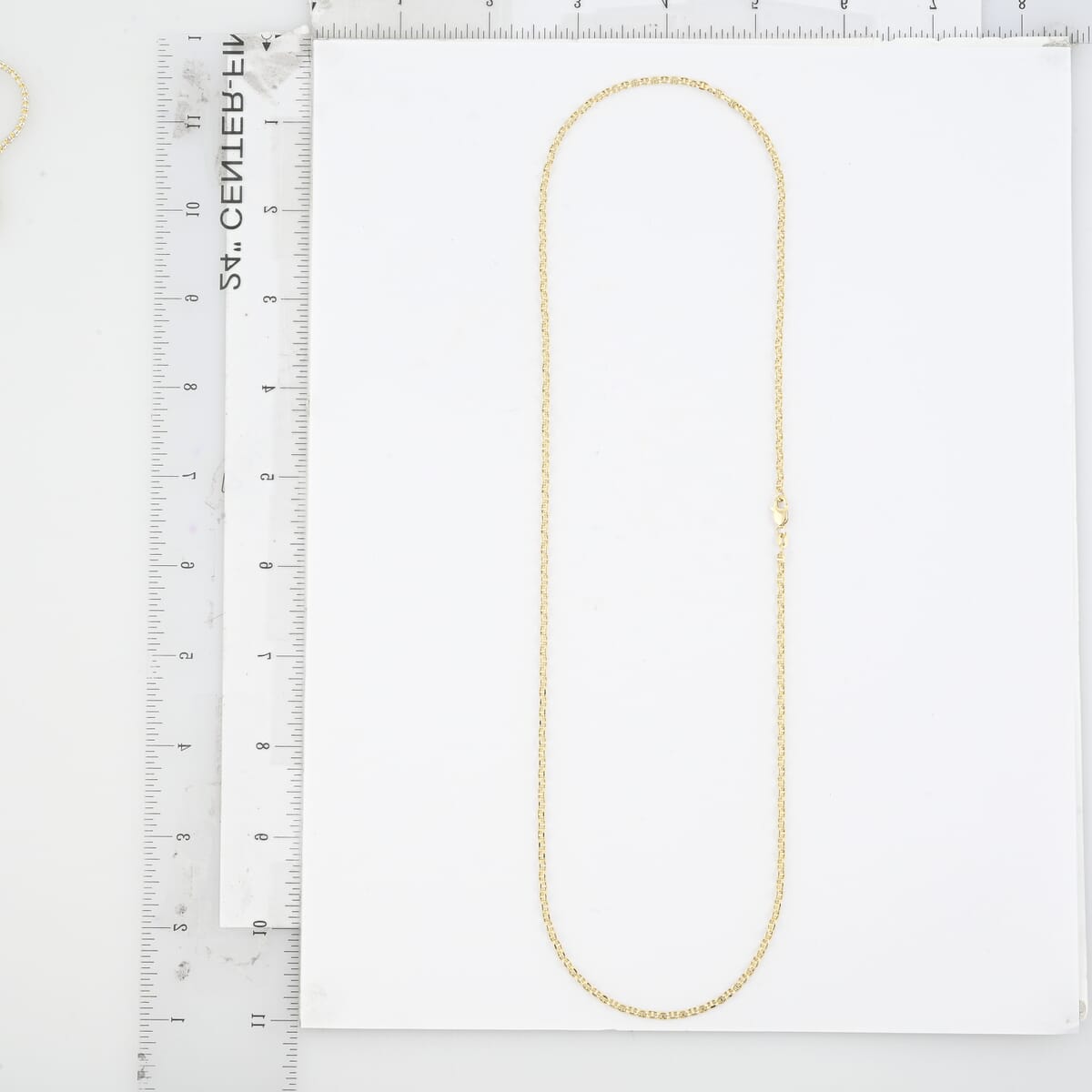 14K Yellow Gold 3mm Filk Chain Necklace 24 Inches 5.93 Grams image number 5