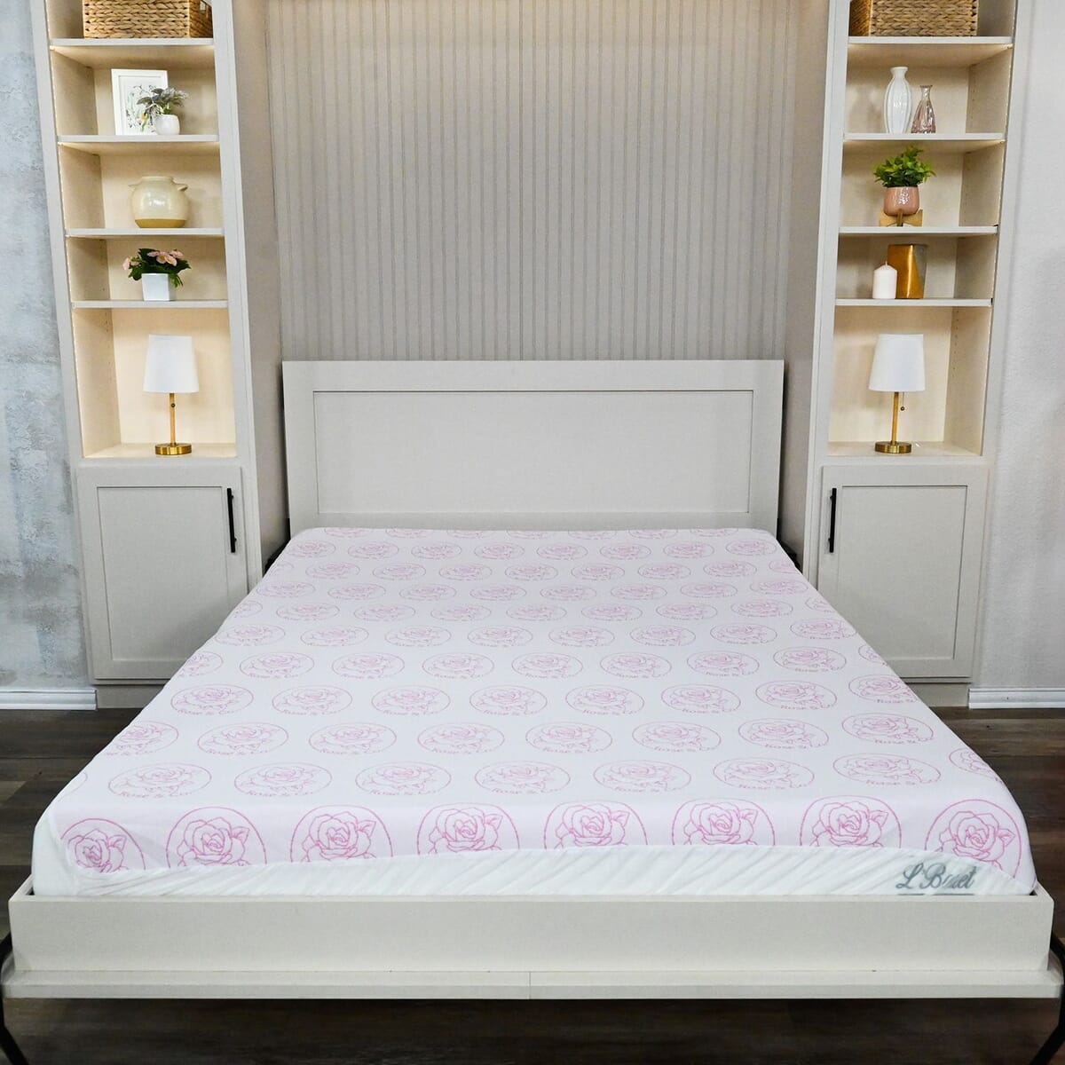 Supreme Living Rose Infused Mattress Protector -Queen image number 1