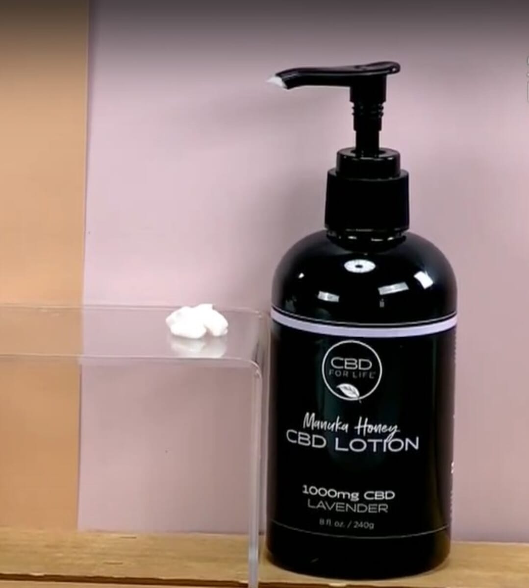 Pre Black Friday Deal CBD For Life Manuka Honey Hand and Body Lotion (8oz) Lavender image number 0