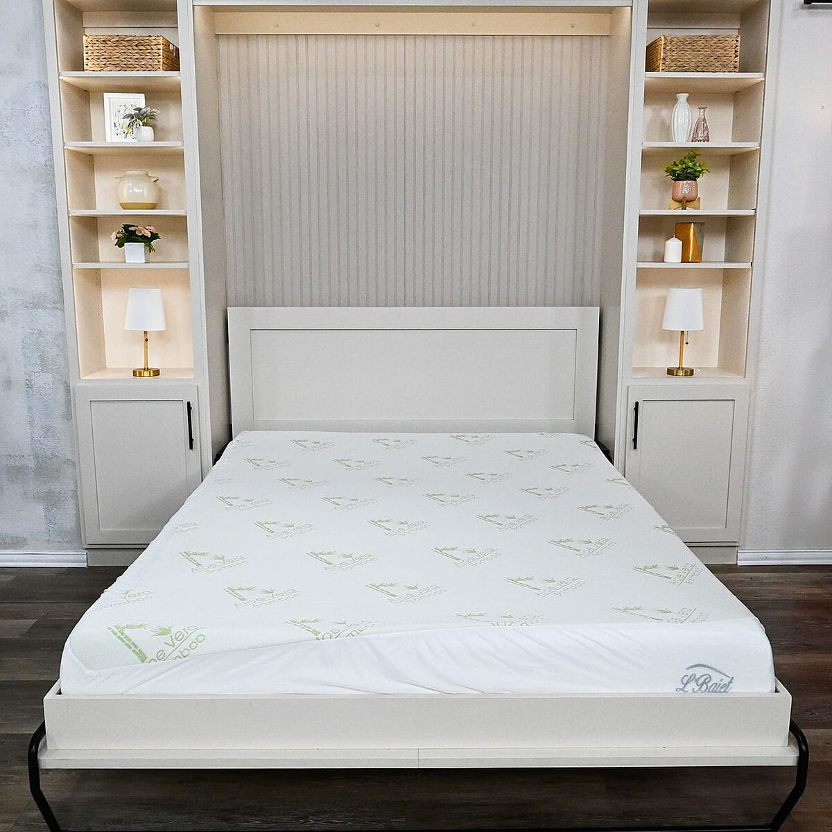 Supreme Living Bamboo Infused Mattress Protector -King image number 1