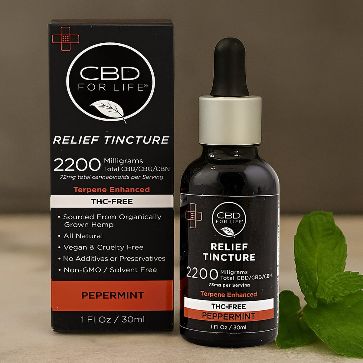 CBD For Life Pain Relief Tincture image number 1