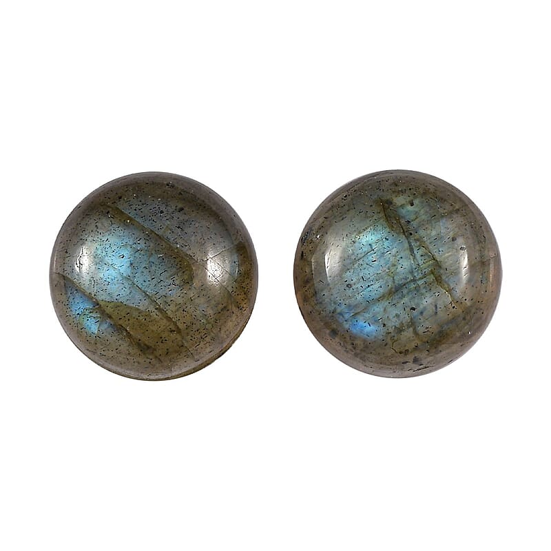 Malagasy Labradorite (Rnd 8 mm) 4.02 ctw Loose Gemstone