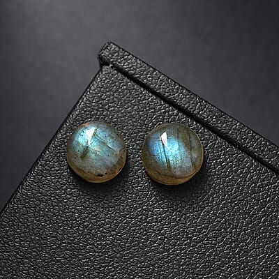 Malagasy Labradorite (Rnd 8 mm) 4.02 ctw Loose Gemstone