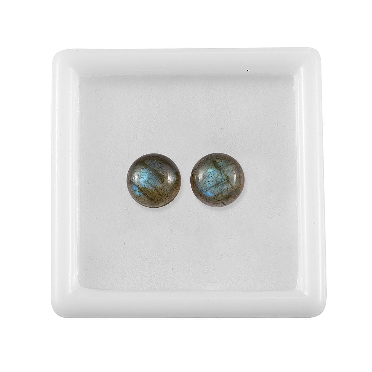 Malagasy Labradorite (Rnd 8 mm) 4.02 ctw Loose Gemstone