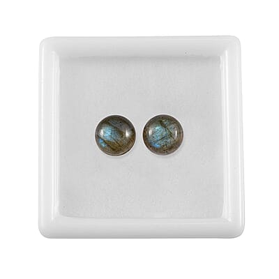 Malagasy Labradorite (Rnd 8 mm) 4.02 ctw Loose Gemstone