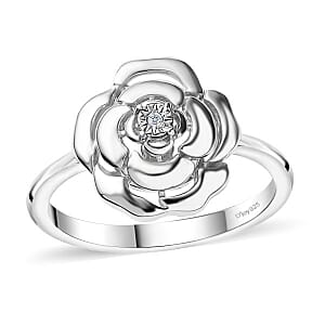 D'Joy Diamond Accent Ring in Sterling Silver (Size 7.0)