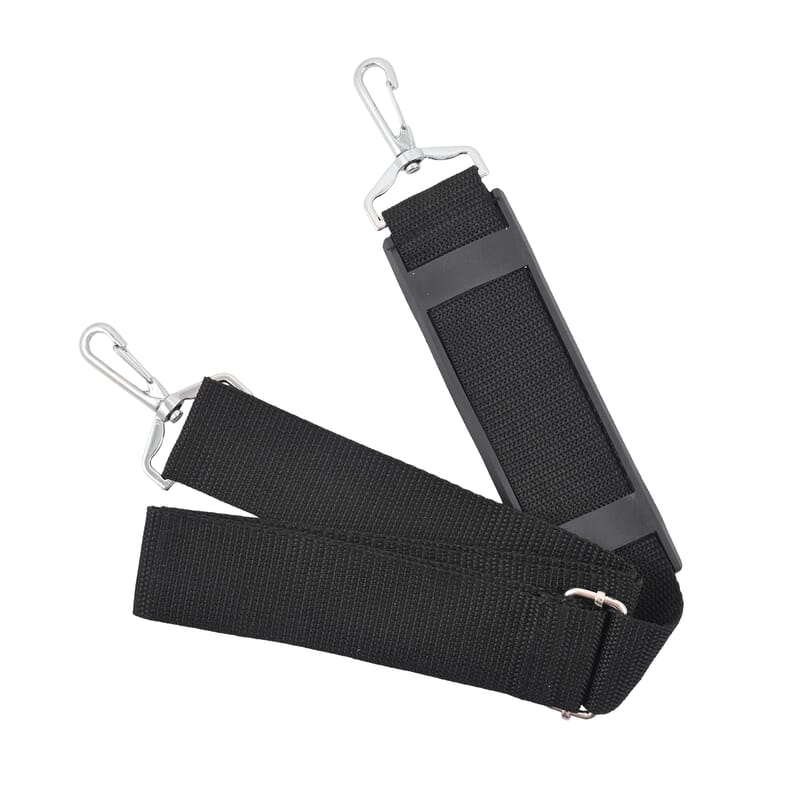 Chunma Black Leather Duffle Bag