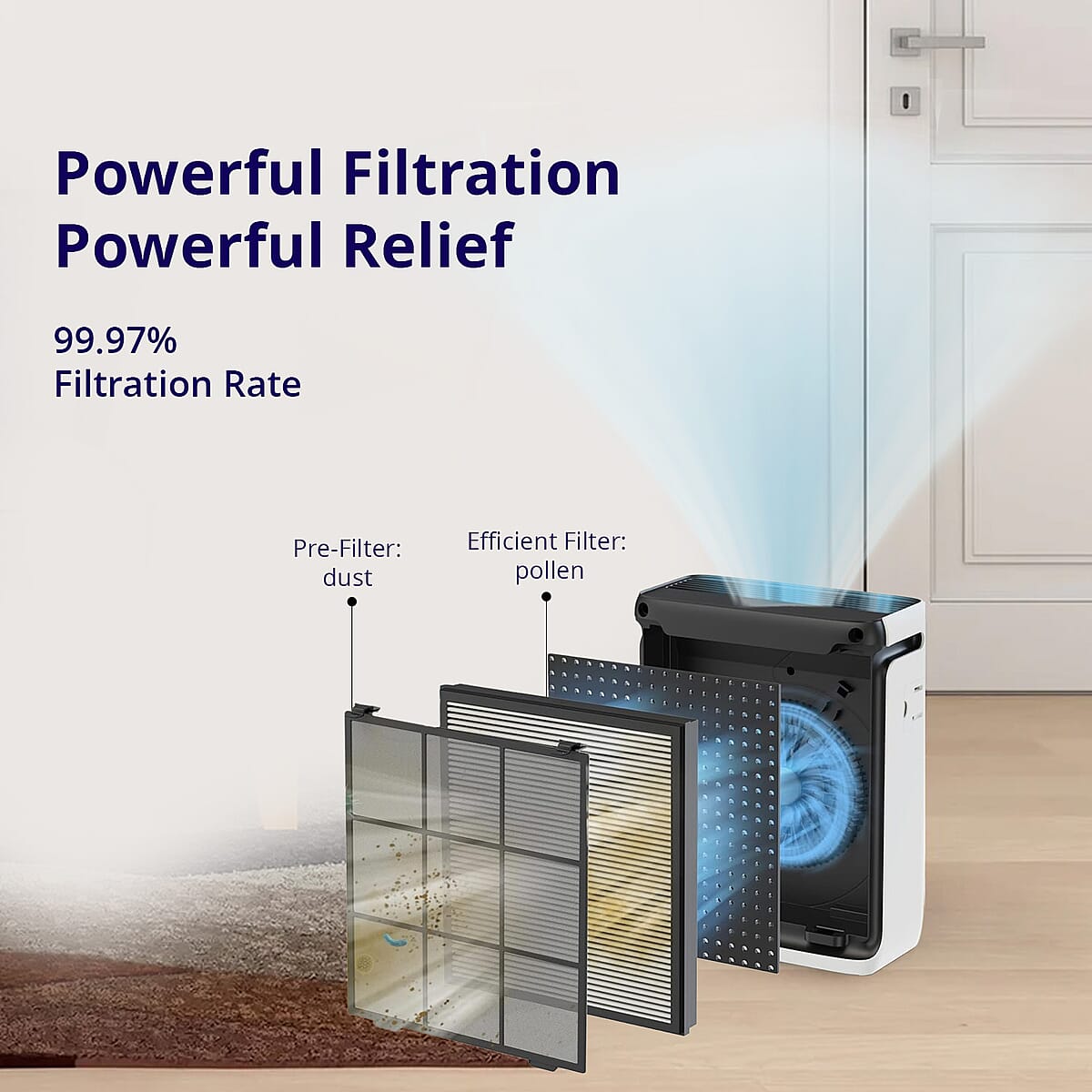 Closeout Levoit Smart Hepa Air Purifier image number 4