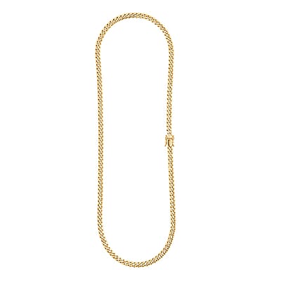6.2mm Miami Cuban Chain Necklace in 10K Yellow Gold 14.45 Grams 22 Inches