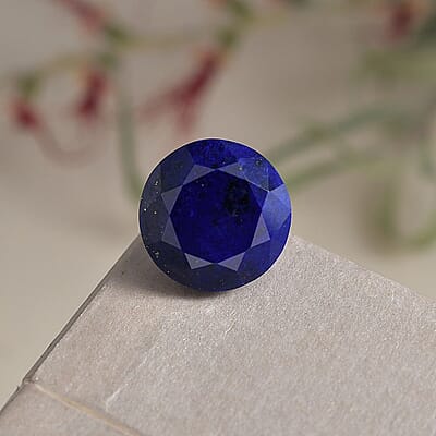 Lapis Lazuli (Rnd 12 mm) 5.27 ctw Loose Gemstone