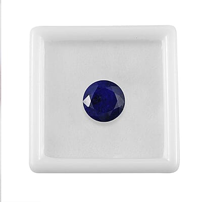 Lapis Lazuli (Rnd 12 mm) 5.27 ctw Loose Gemstone
