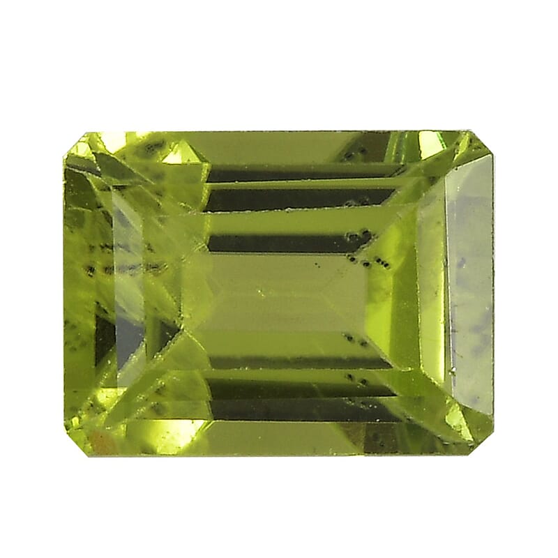 Peridot Octagon 8x6 mm Loose Gemstone 1.40 ctw