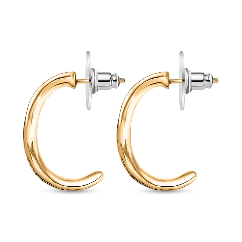 D'Joy Passport to Turkey 18K Vermeil Yellow Gold Over Sterling Silver Earrings 5 Grams
