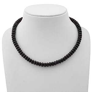 Purple Quartz 345 ctw Beaded Necklace in Sterling Silver 18 Inches