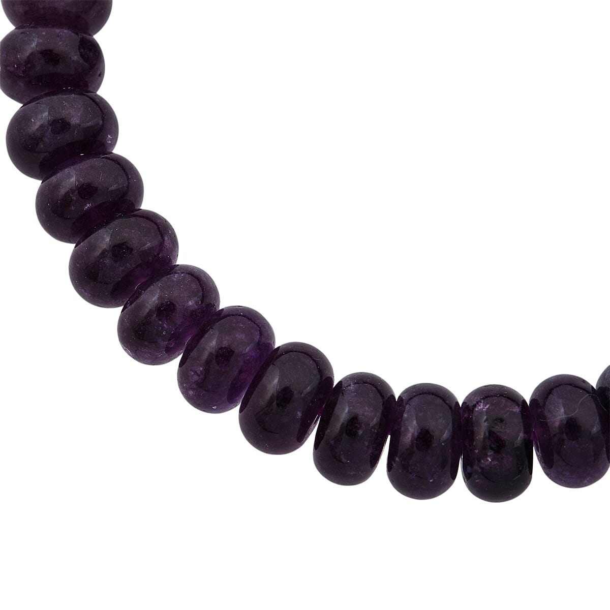  Purple Quartz Beaded 105.80 ctw Stretch Bracelet  image number 3