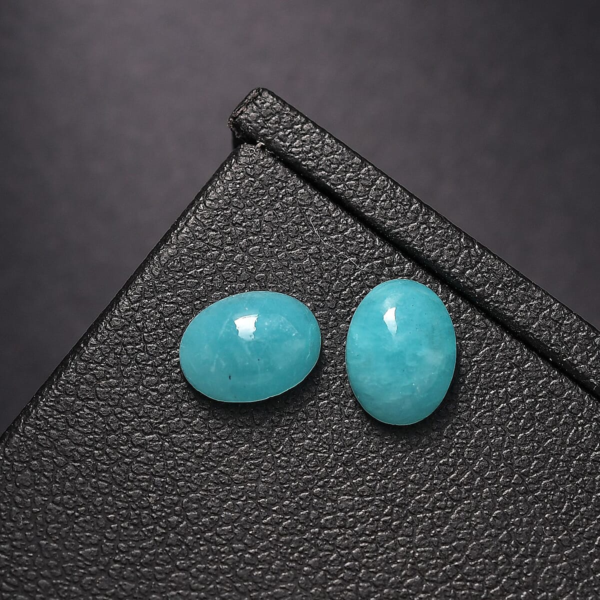 Amazonite Set of 2 (Ovl 8x6 mm) 2.09 ctw Loose Gemstone image number 1