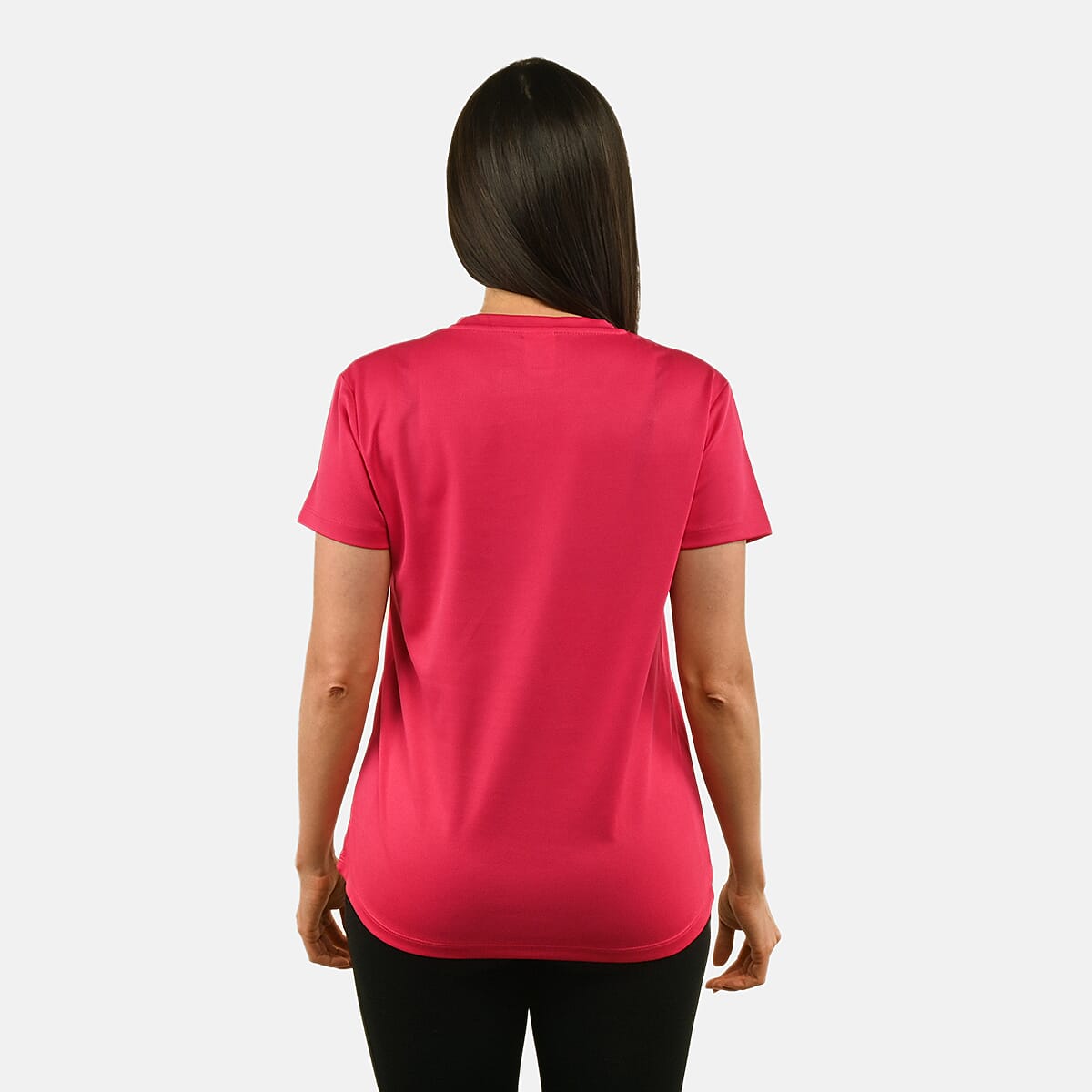 Hanton Fuchsia Women's Moisture Wicking Shirt - L image number 1