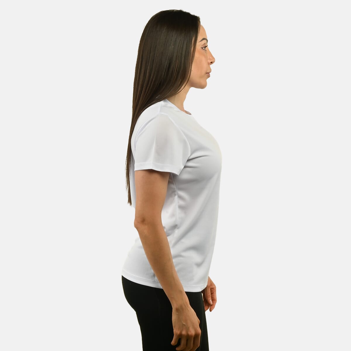 Hanton White Women's Moisture Wicking Shirt - M image number 2