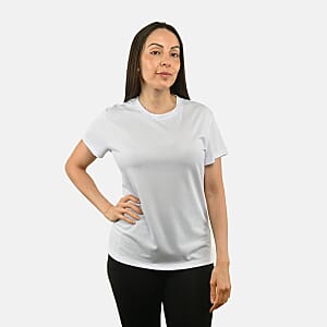 Hanton White Women's Moisture Wicking Shirt - S