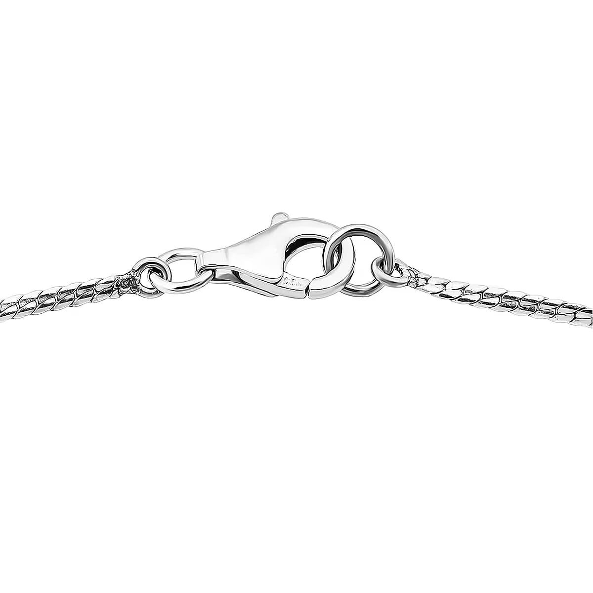 Luxuriant Lab Grown Diamond G-H SI 4.00 ctw Necklace in Rhodium Over Sterling Silver 18 Inches (Del. In 10-12 Days) image number 7