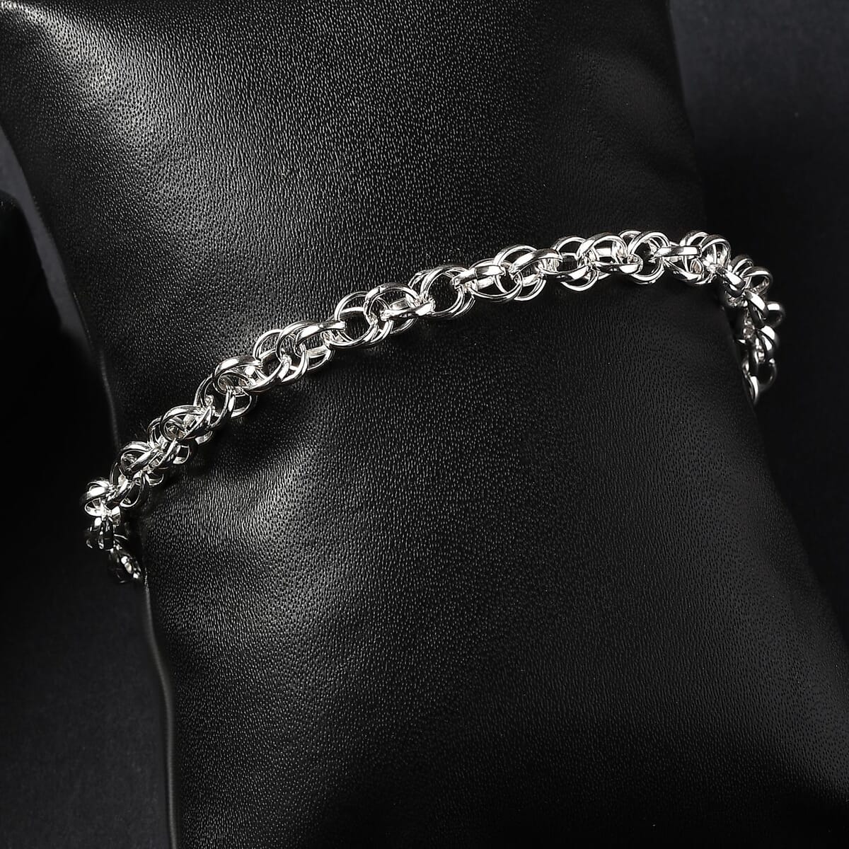 Link Chain Bracelet in Sterling Silver (7.25 In) 6.65 Grams image number 1