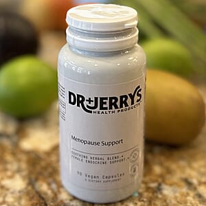 Dr. Jerry's Menopause Support Dietary Supplement (90 Vegan Capsules)