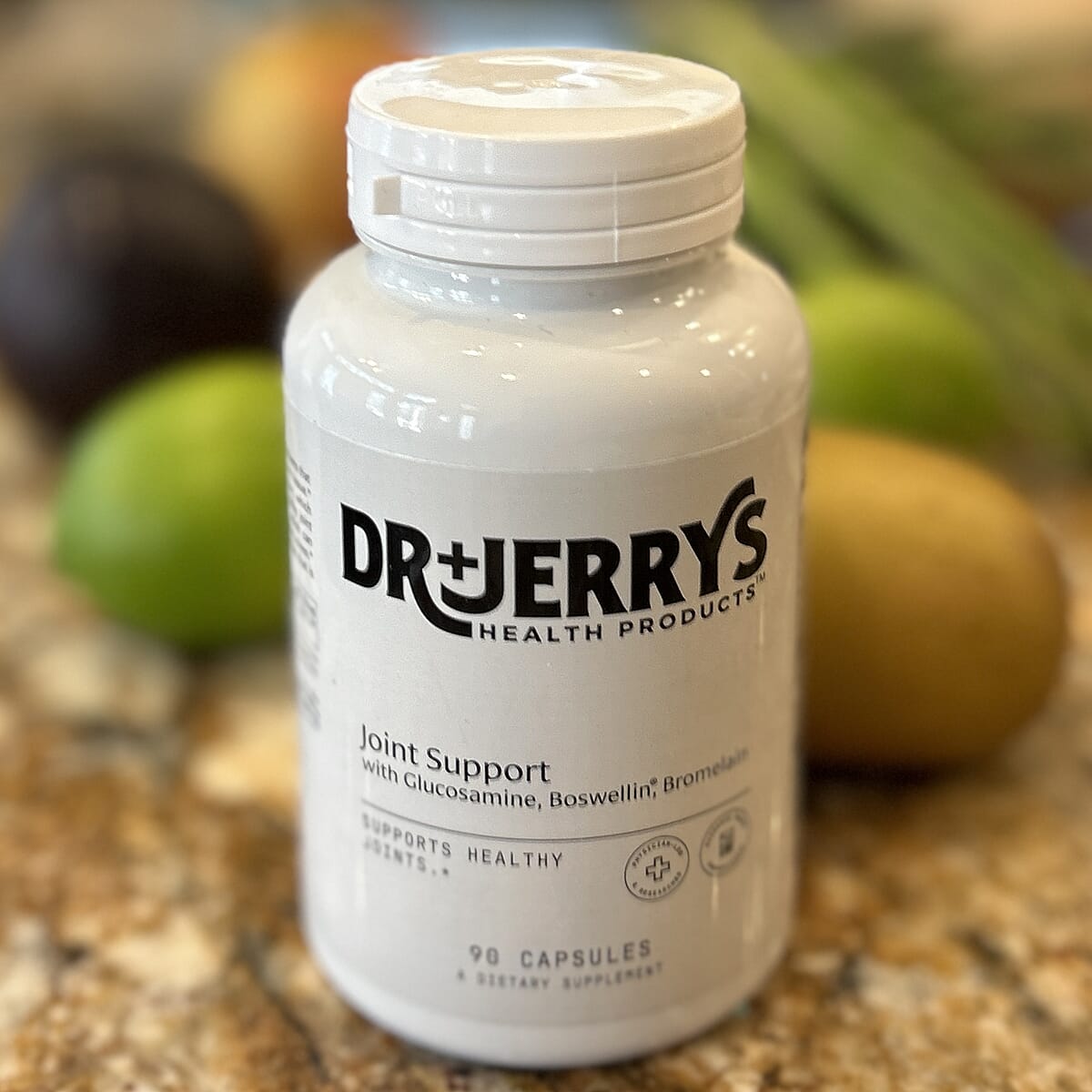 Dr. Jerry's Joint Support with Glucosamine, Boswellin and Bromelain Dietary Supplement (90 Capsules) image number 0