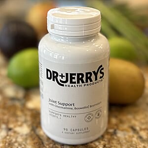 Dr. Jerry's Joint Support with Glucosamine, Boswellin and Bromelain Dietary Supplement (90 Capsules)