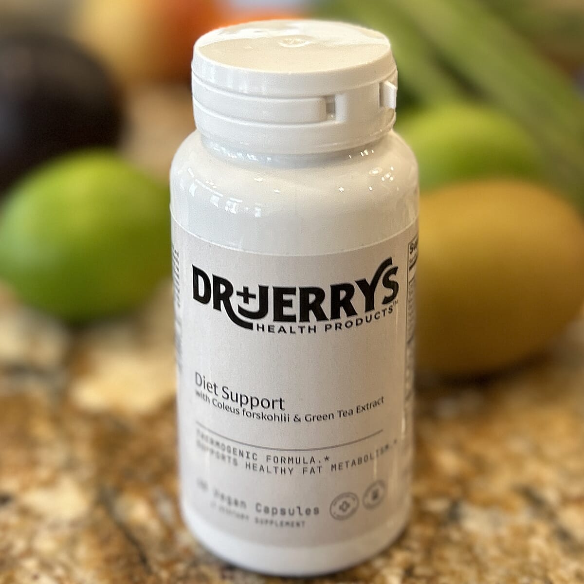 Dr. Jerry's Diet Support with Coleus Forskohlii & Green Tea Extract Dietary Supplement (60 Vegan Capsules) image number 0