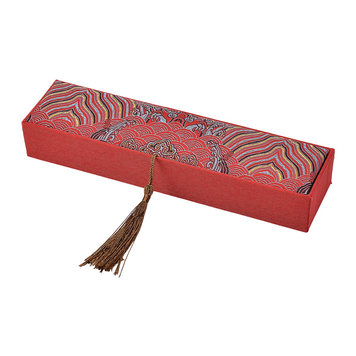 Natural Olmec Jadeite 350.00 ctw Barrel Necklace in Rhodium Over Sterling Silver 20 Inches image number 7