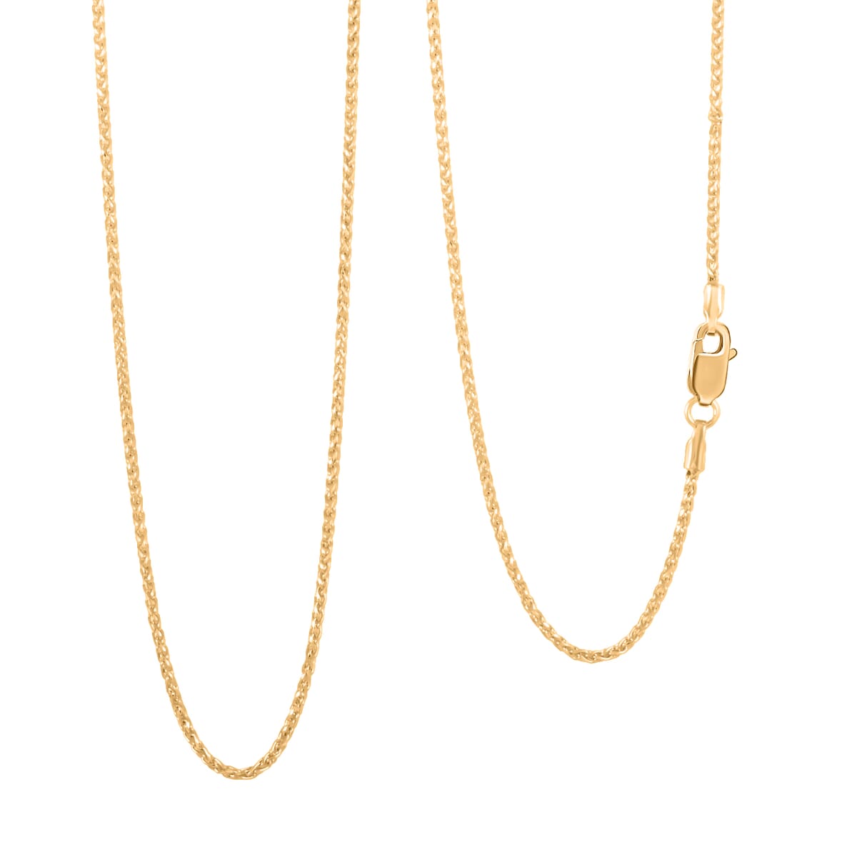 22K Yellow Gold Chain Necklace 20 Inches 4.26 Grams image number 0