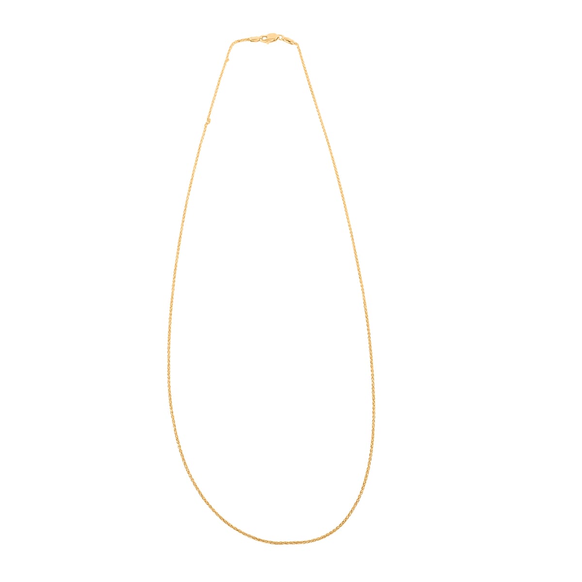 22K Yellow Gold Chain Necklace 20 Inches 4.26 Grams image number 4