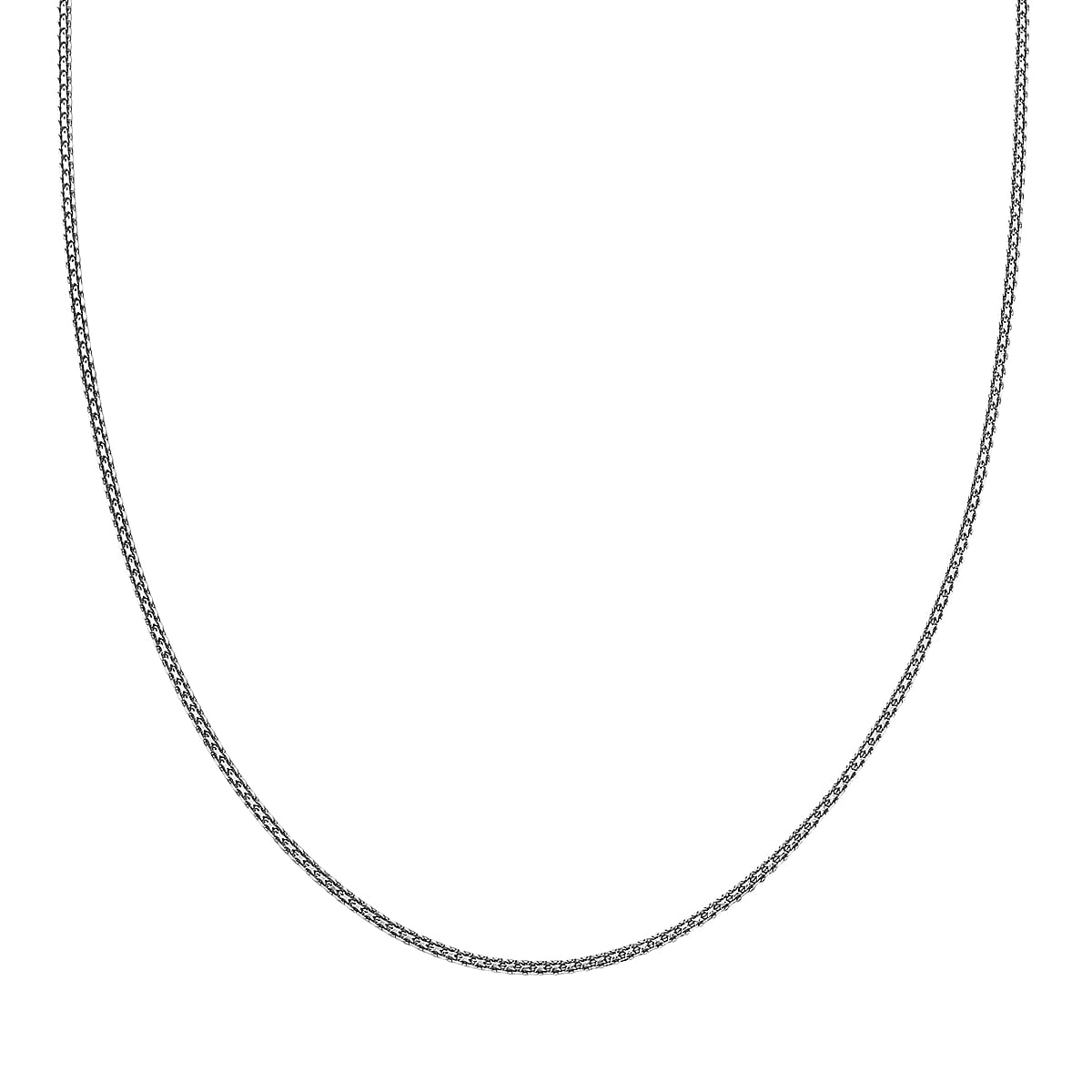 950 Platinum Sleek Box Chain Necklace 20 Inches 4.30 Grams image number 4