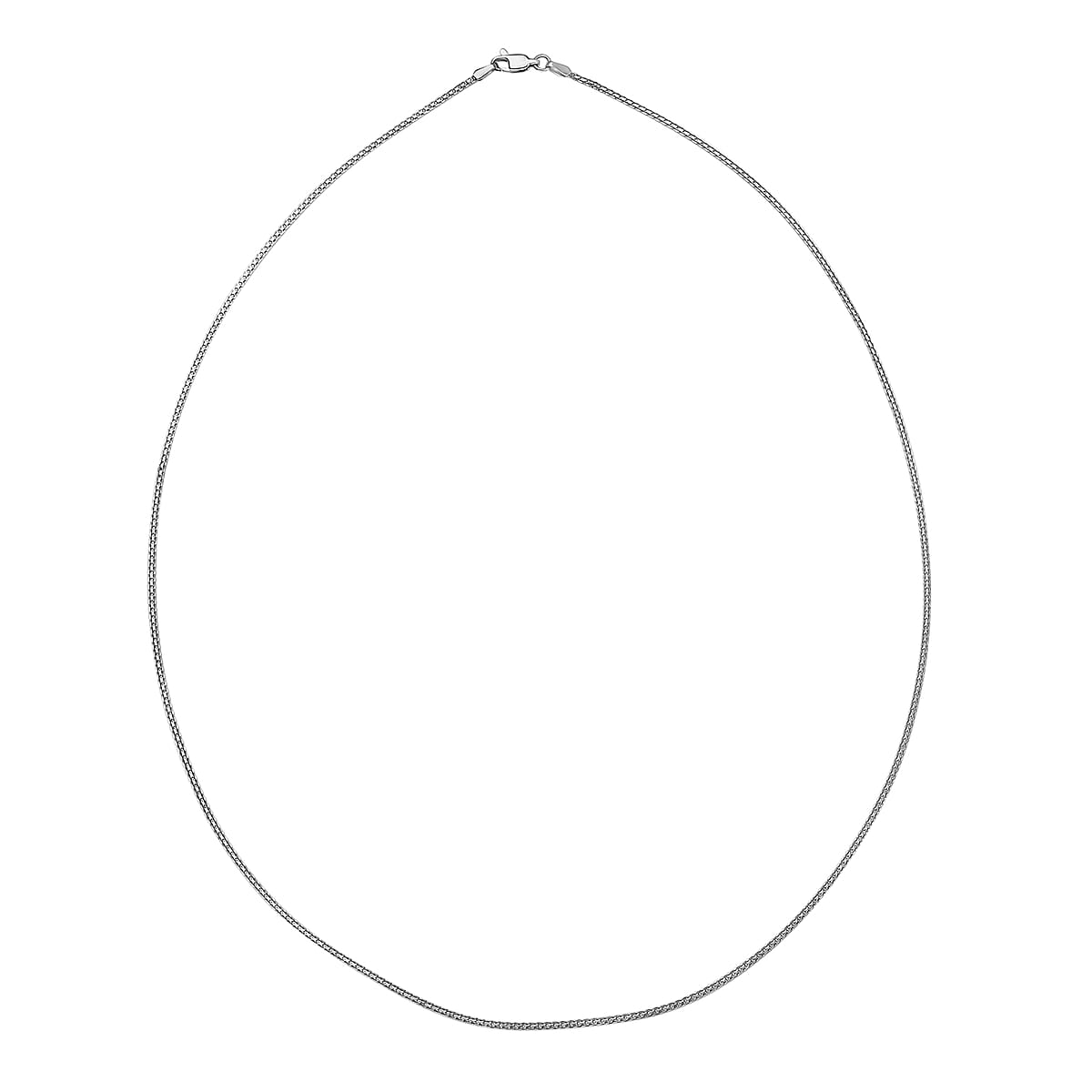 950 Platinum Sleek Box Chain Necklace 20 Inches 4.30 Grams image number 6