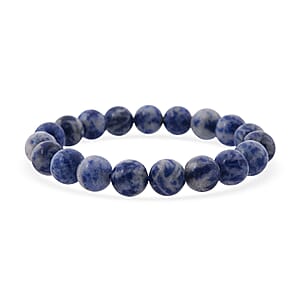 Jasper 126.00 ctw Beaded Stretch Bracelet