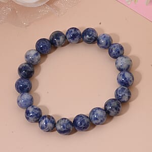 Jasper 126.00 ctw Beaded Stretch Bracelet