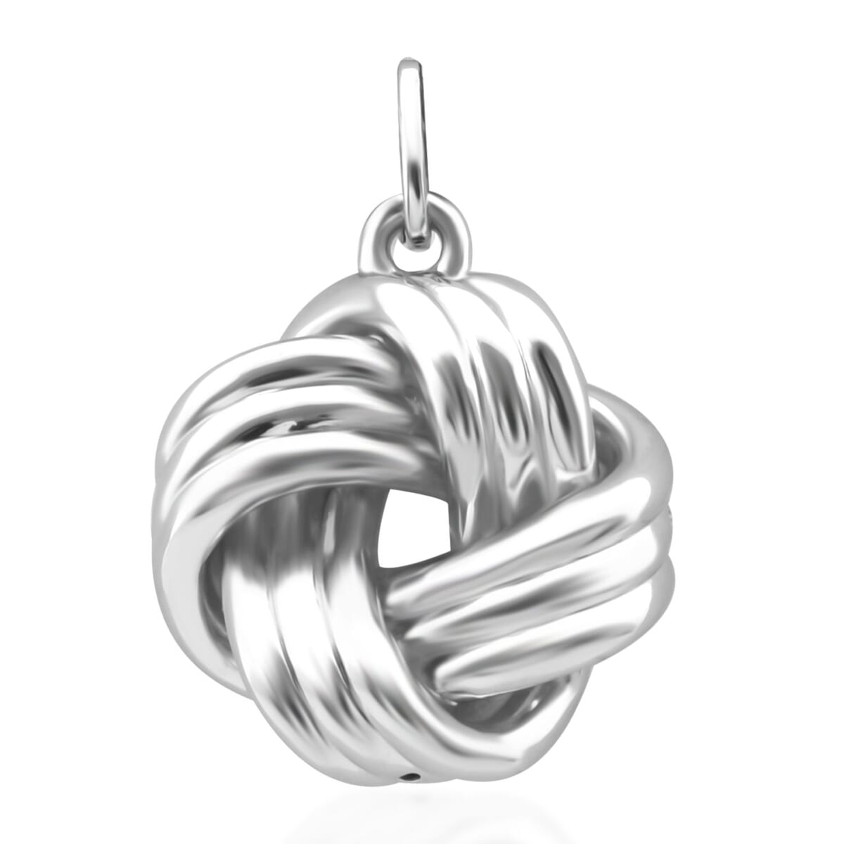 Knot Pendant in 999 Platinum 2.73 Grams image number 0