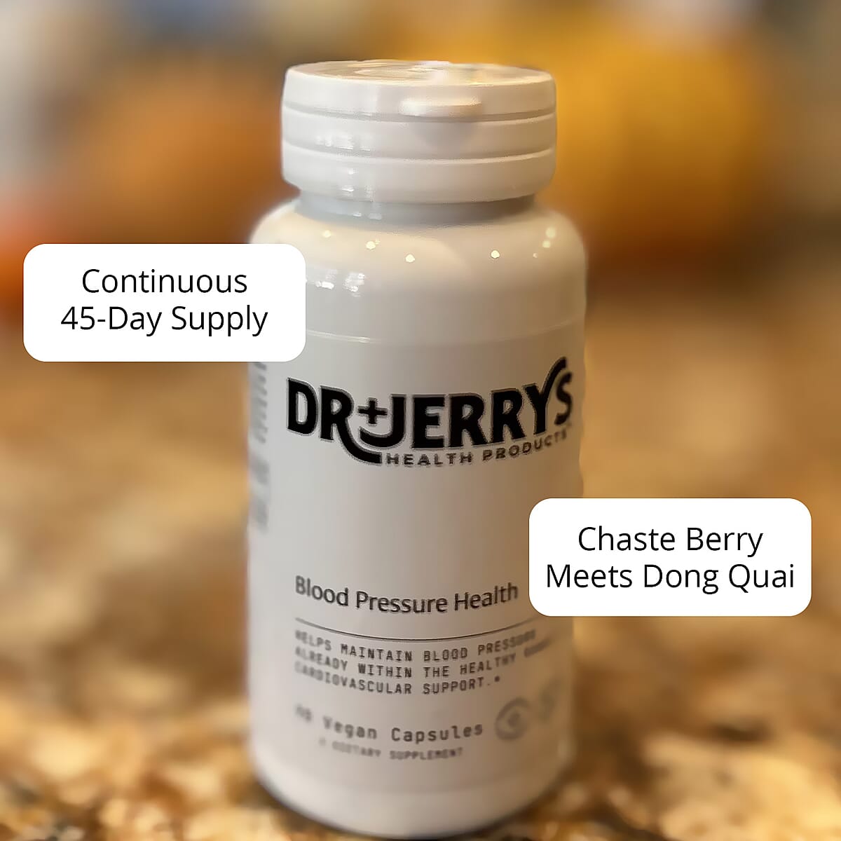 Dr. Jerry's Chaste Berry with Dong Quai Dietary Supplement (90 Vegan capsules) image number 2
