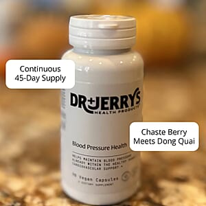 Dr. Jerry's Chaste Berry with Dong Quai Dietary Supplement (90 Vegan capsules)